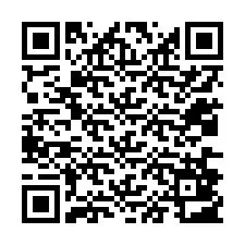 QR код за телефонен номер +12036803613