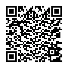 QR код за телефонен номер +12036803618