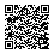 Kode QR untuk nomor Telepon +12036803629