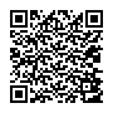 QR код за телефонен номер +12036803633