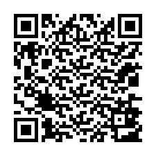 QR код за телефонен номер +12036803915