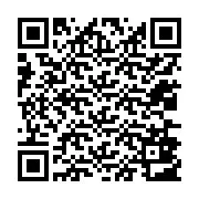 QR код за телефонен номер +12036803927