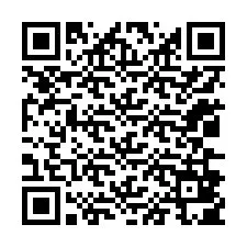 Código QR para número de teléfono +12036805475