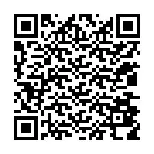 QR Code pour le numéro de téléphone +12036818384