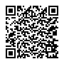 QR код за телефонен номер +12036821634