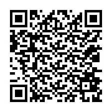 QR код за телефонен номер +12036829769