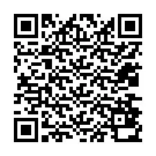 QR-code voor telefoonnummer +12036830687