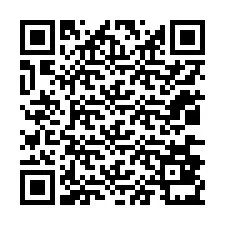 QR-Code für Telefonnummer +12036831315