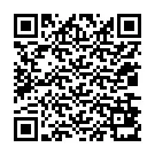 QR-koodi puhelinnumerolle +12036831484