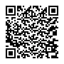 QR kód a telefonszámhoz +12036836310