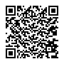 QR-koodi puhelinnumerolle +12036836702