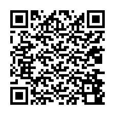 QR-koodi puhelinnumerolle +12036840682