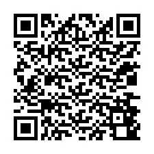 QR-koodi puhelinnumerolle +12036840684