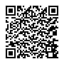 QR код за телефонен номер +12036840910