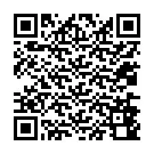 QR-koodi puhelinnumerolle +12036840913