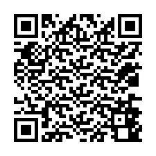 QR-koodi puhelinnumerolle +12036840919