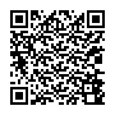 QR код за телефонен номер +12036840920