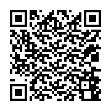 QR-koodi puhelinnumerolle +12036840921