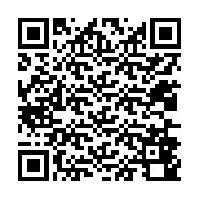 QR-code voor telefoonnummer +12036840923