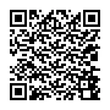 QR-koodi puhelinnumerolle +12036840934