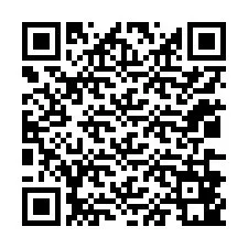 Kode QR untuk nomor Telepon +12036841455