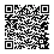 QR код за телефонен номер +12036841637