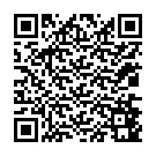 QR-koodi puhelinnumerolle +12036841641