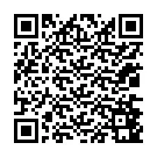 QR-Code für Telefonnummer +12036841645