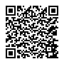 QR код за телефонен номер +12036843969