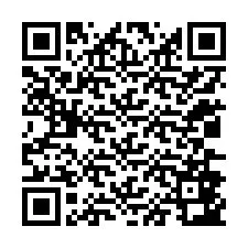 Código QR para número de telefone +12036843974