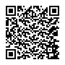 電話番号のQRコード +12036843979