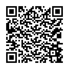 Codice QR per il numero di telefono +12036845331