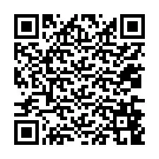 QR код за телефонен номер +12036849513