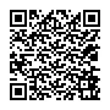 QR kód a telefonszámhoz +12036861929