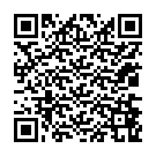 Codice QR per il numero di telefono +12036869245