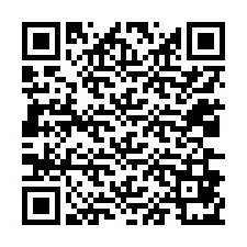 QR-koodi puhelinnumerolle +12036871063