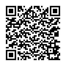 Código QR para número de teléfono +12036871064