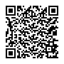 QR-koodi puhelinnumerolle +12036871065