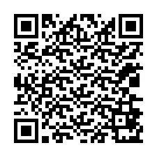 QR-koodi puhelinnumerolle +12036871071