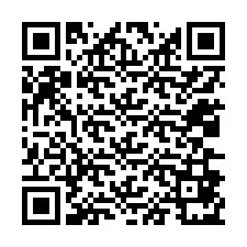 QR-koodi puhelinnumerolle +12036871073