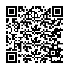 Kode QR untuk nomor Telepon +12036871076