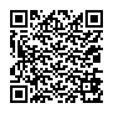 Codice QR per il numero di telefono +12036871814