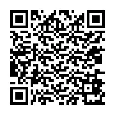 Kode QR untuk nomor Telepon +12036871816