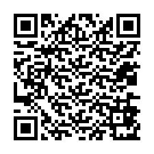 QR Code สำหรับหมายเลขโทรศัพท์ +12036871817