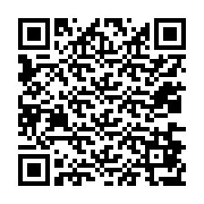 QR-koodi puhelinnumerolle +12036877207