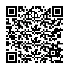 QR kód a telefonszámhoz +12036877214