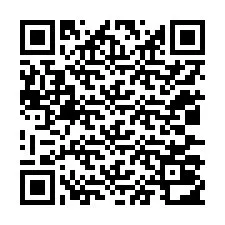 QR kód a telefonszámhoz +12037012334