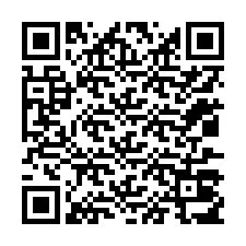 QR-koodi puhelinnumerolle +12037017851