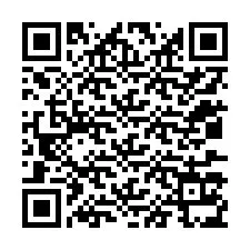 QR-code voor telefoonnummer +12037135414