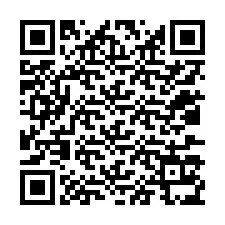 QR-koodi puhelinnumerolle +12037135418